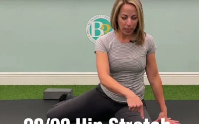 90/90 Hip Stretch with Knee and Foot Lifts