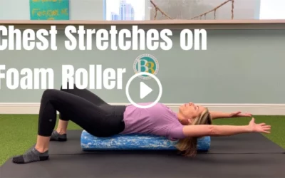 Chest Stretches on Foam Roller