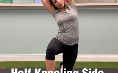 Half Kneeling Side Bend Stretch