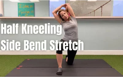 Half Kneeling Side Bend Stretch
