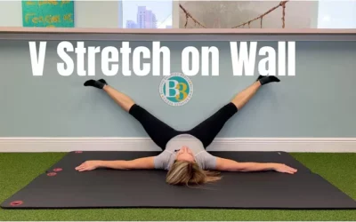 V Stretch on the Wall